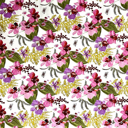 Wachstuch Tischdecke Orchideen