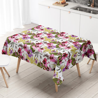 Wachstuch Tischdecke Orchideen