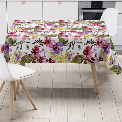 Wachstuch Tischdecke Orchideen