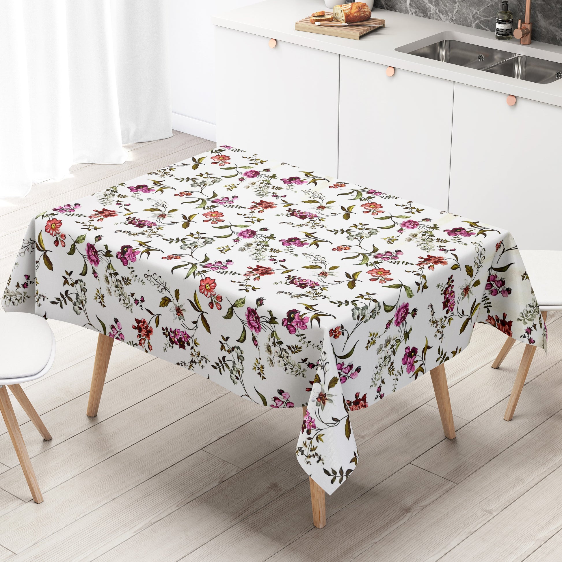 Wachstuch Tischdecke Blumenwiese
