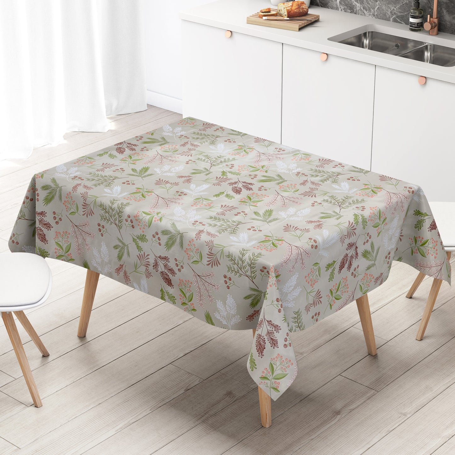 Wachstuch Tischdecke Übergröße Weihnachten Advent