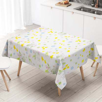 Wachstuch Tischdecke Ostern Osterhase Osterei