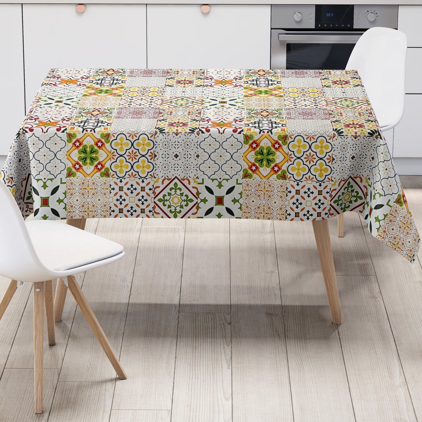 Wachstuch Tischdecke Mosaik
