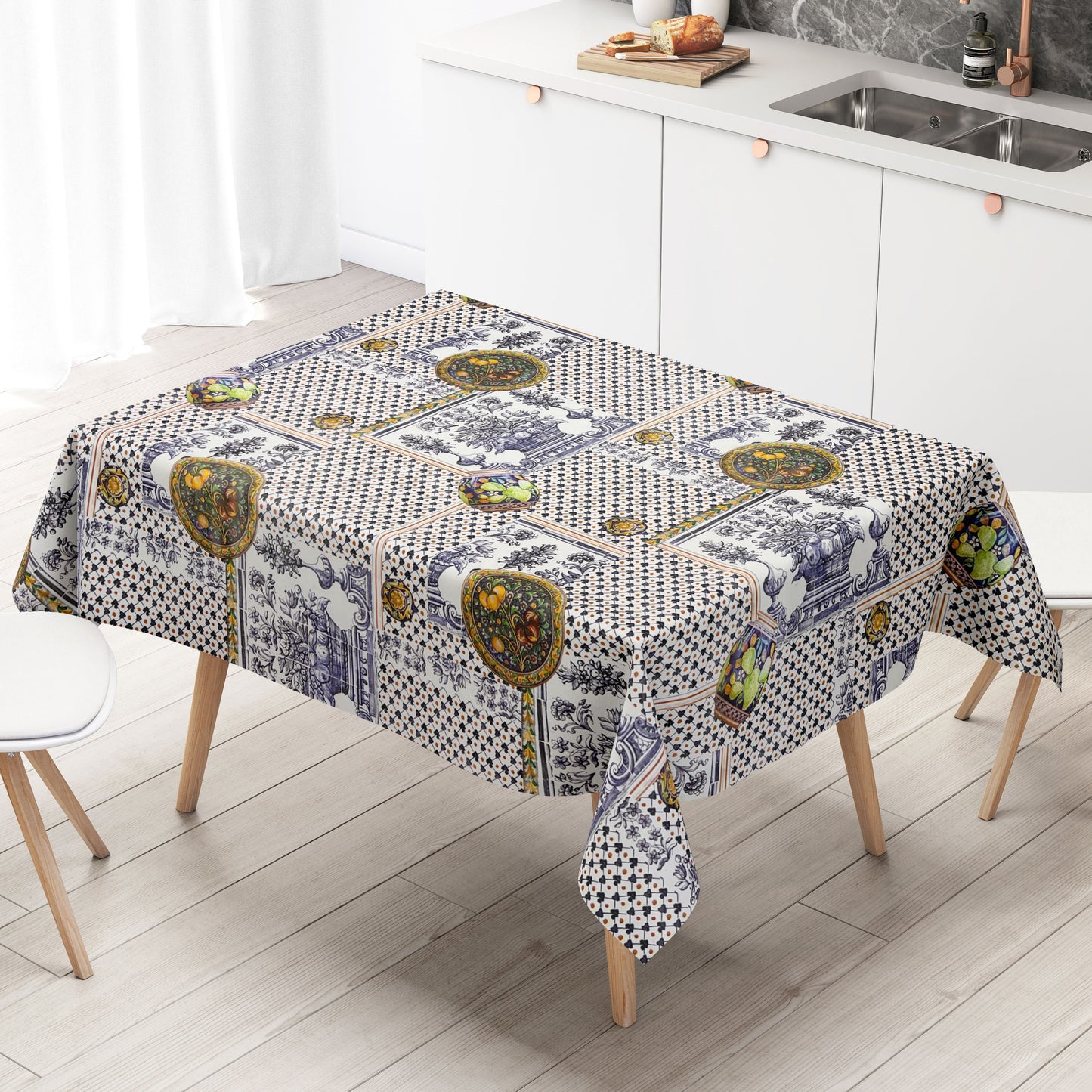 Oilcloth roll SPECIAL ITEMS Kitchen Tiles B5036-01 Roll goods