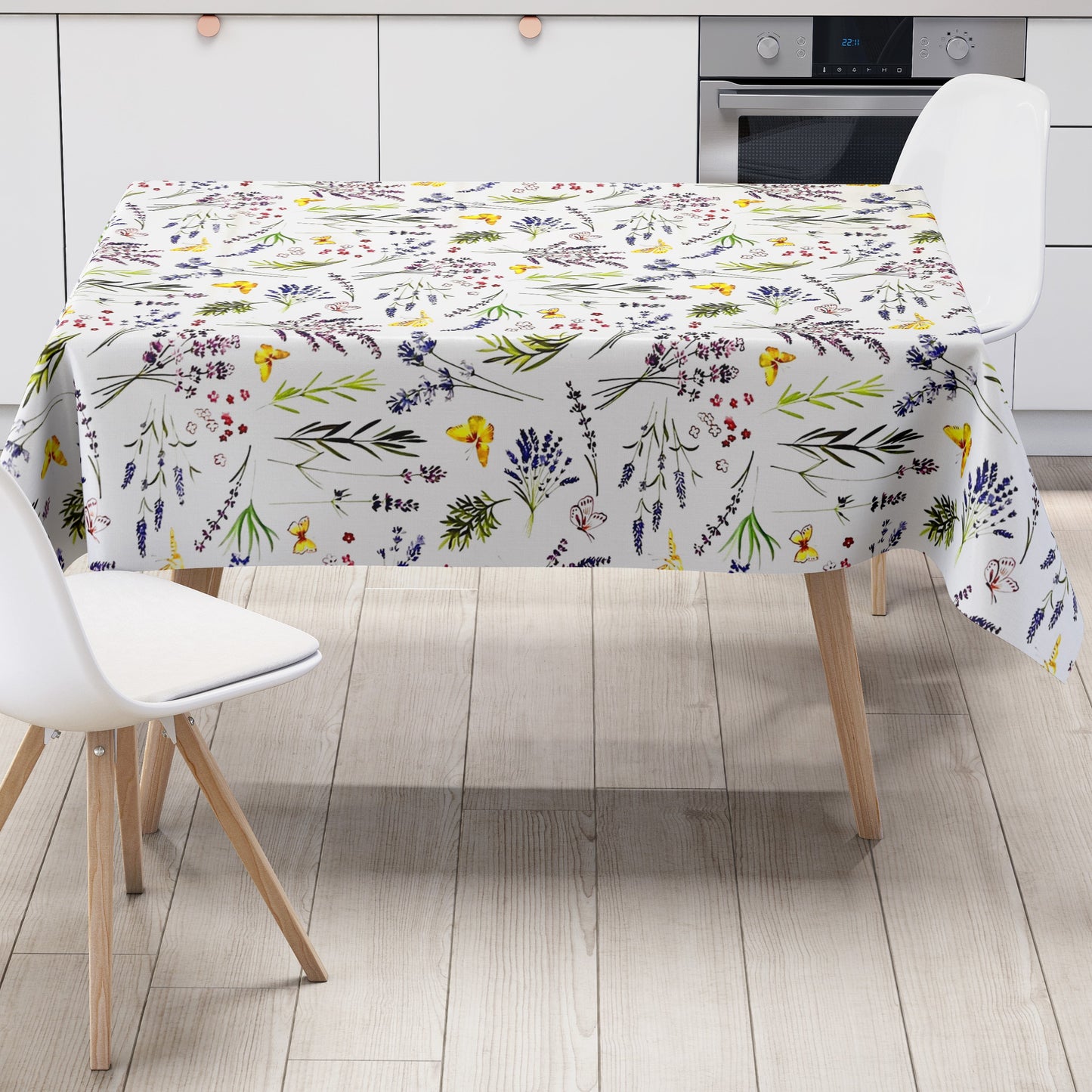 Wachstuch Tischdecke Blumenwiese