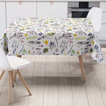 Wachstuch Tischdecke Blumenwiese
