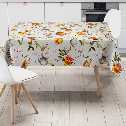 Wachstuch Tischdecke Granatapfel