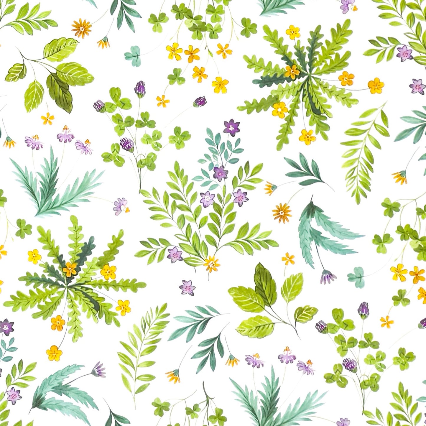 Wachstuch Tischdecke Feldblumen