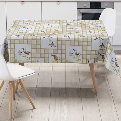 Oilcloth roll SPECIAL ITEM Wild motif ducks B8971-01 Roll goods