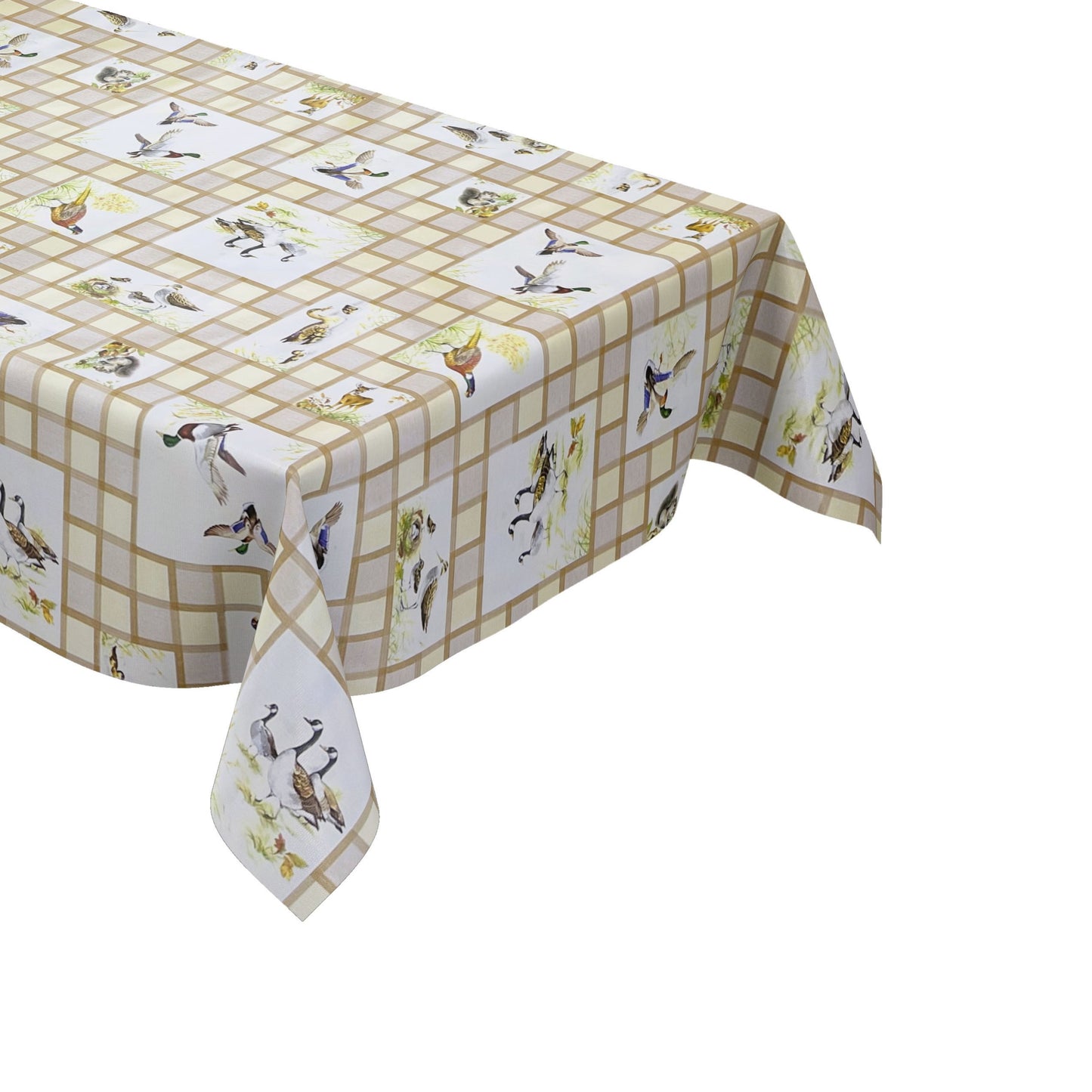 Oilcloth roll SPECIAL ITEM Wild motif ducks B8971-01 Roll goods