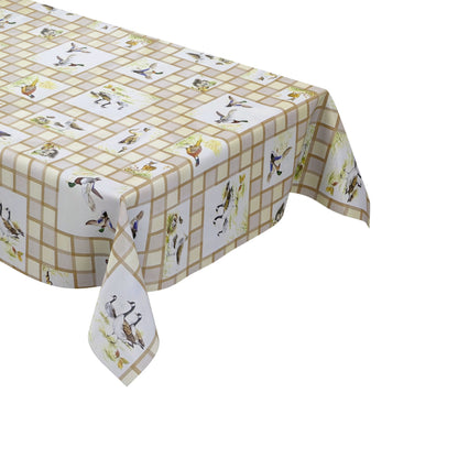 Oilcloth roll SPECIAL ITEM Wild motif ducks B8971-01 Roll goods