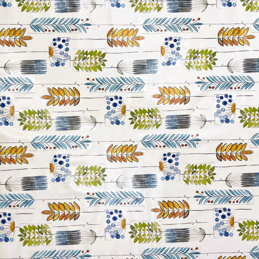 Wachstuch Rolle SONDERPOSTEN Blumen floral B9046-01 Rollenware