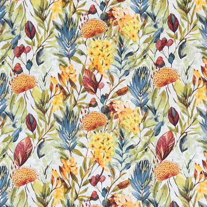 Jacquard Tischdecke bunte lätter und Blüten