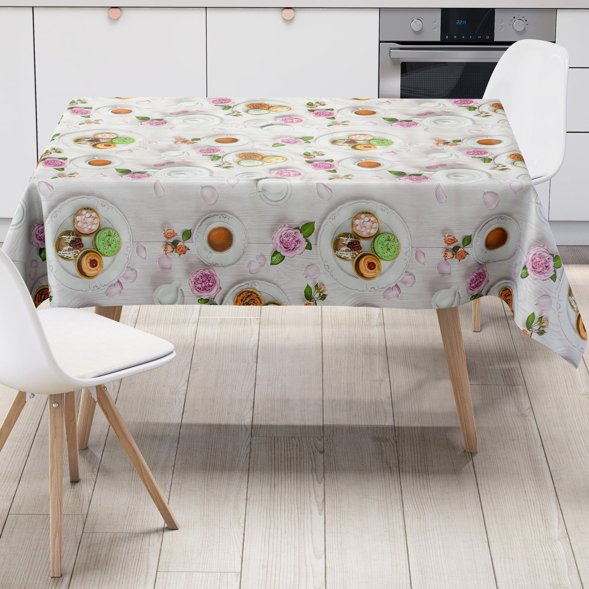 Wachstuch Tischdecke Kaffemotiv