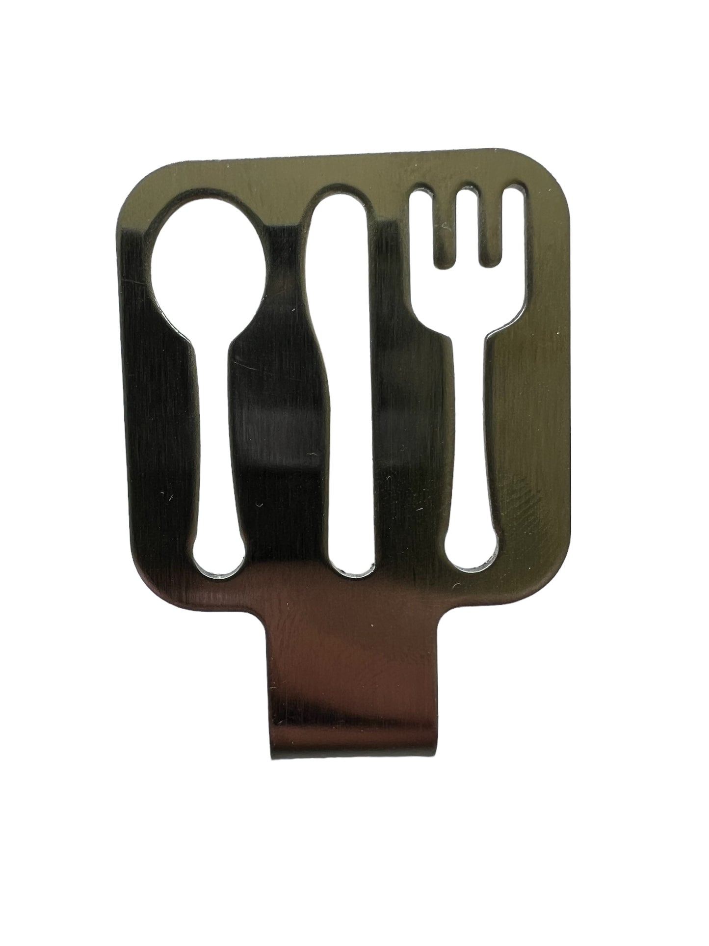 Tablecloth clip - cutlery | stainless steel