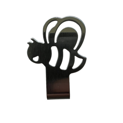 Tablecloth clip - bee | stainless steel