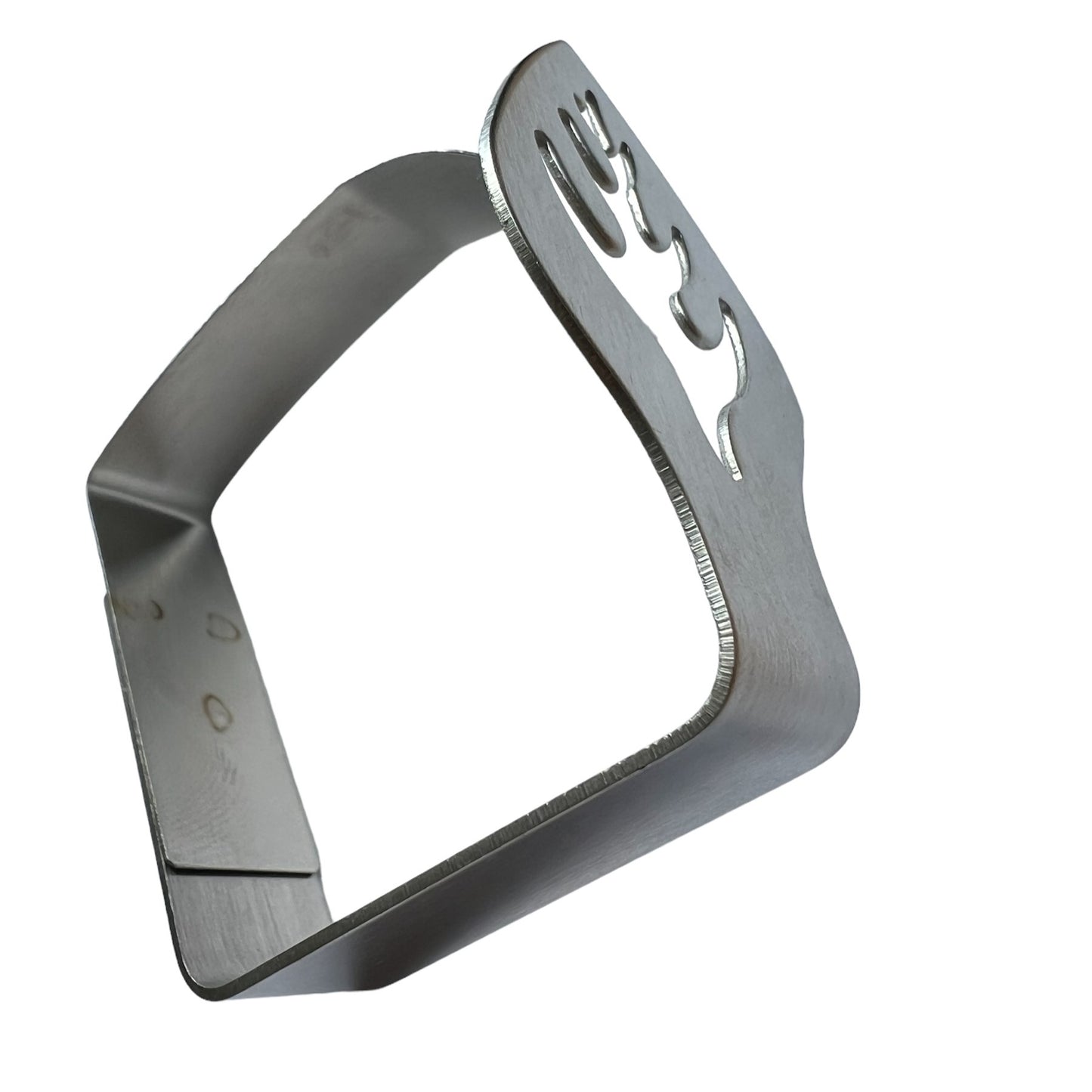 Tablecloth clip - leaf | stainless steel