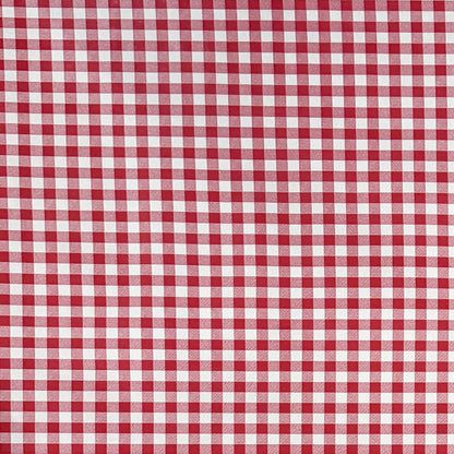 Wachstuch Tischdecke kariert rot Vichy
