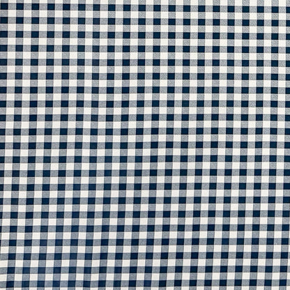 Wachstuch Tischdecke kariert Vichy dunkelblau