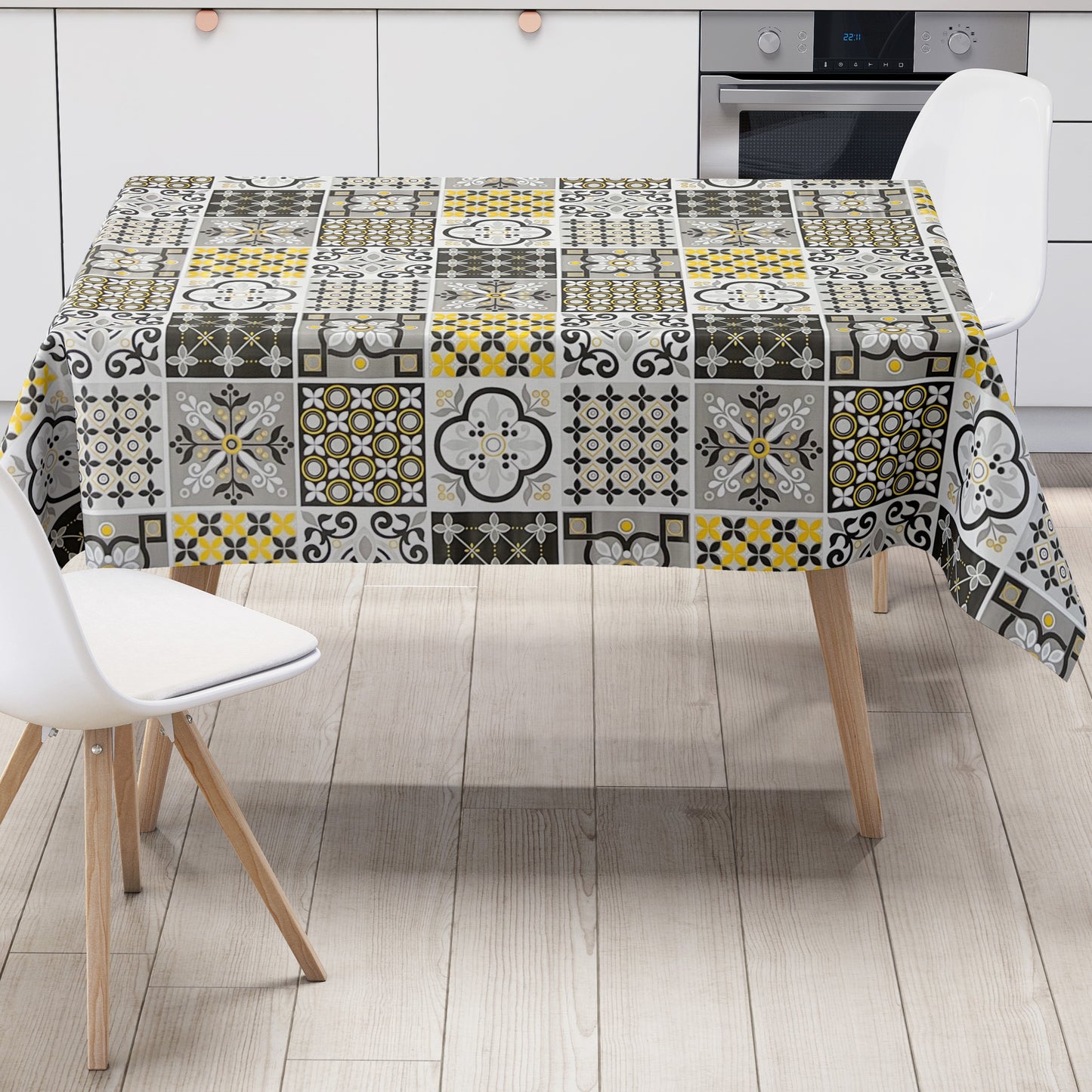 Wachstuch Tischdecke Mosaik Portugal
