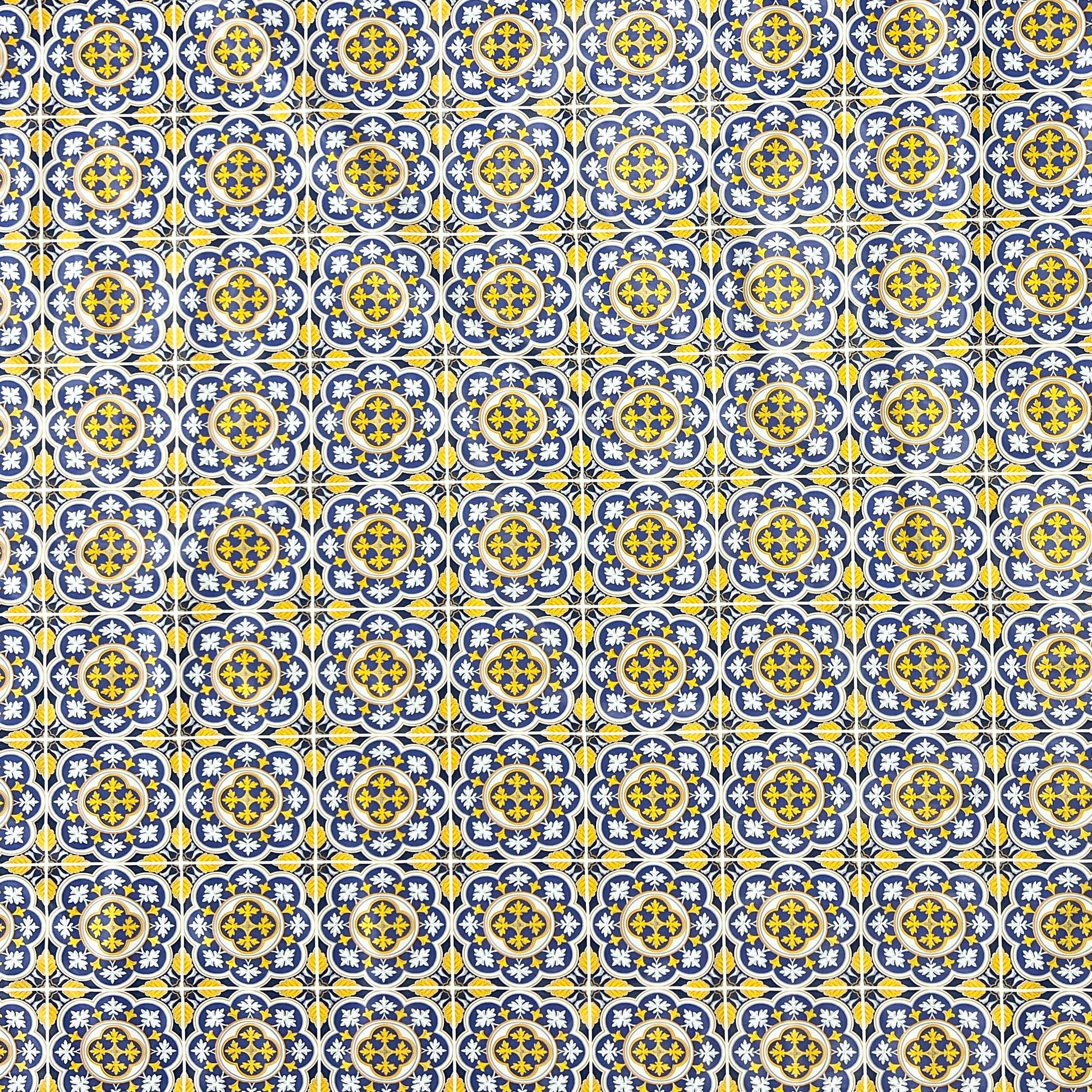 Wachstuch Tischdecke Mosaik