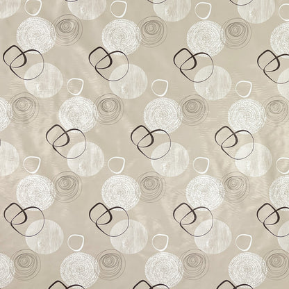 Wachstuch Tischdecke beige Linien