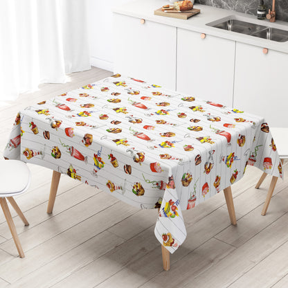 Wachstuch Tischdecke Eisbecher