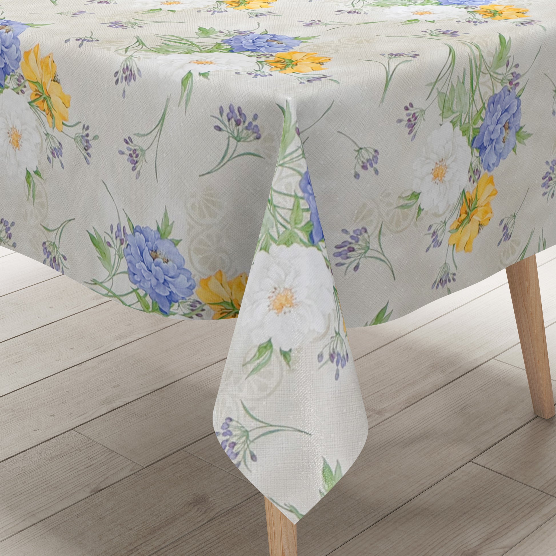 Wachstuch Tischdecke Blumenwiese