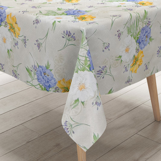 Wachstuch Tischdecke Blumenwiese