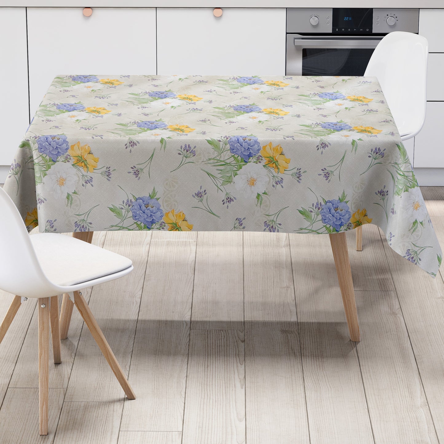Wachstuch Tischdecke Blumenwiese