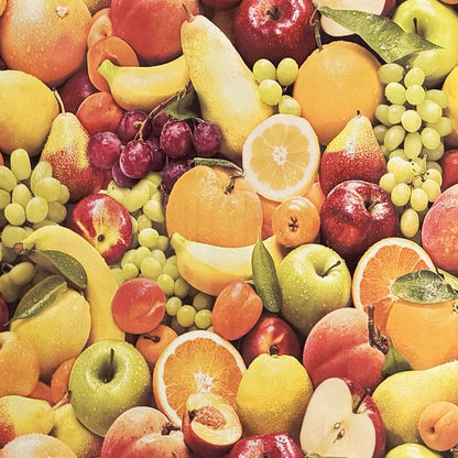 Wachstuch Tischdecke Obst Früchte