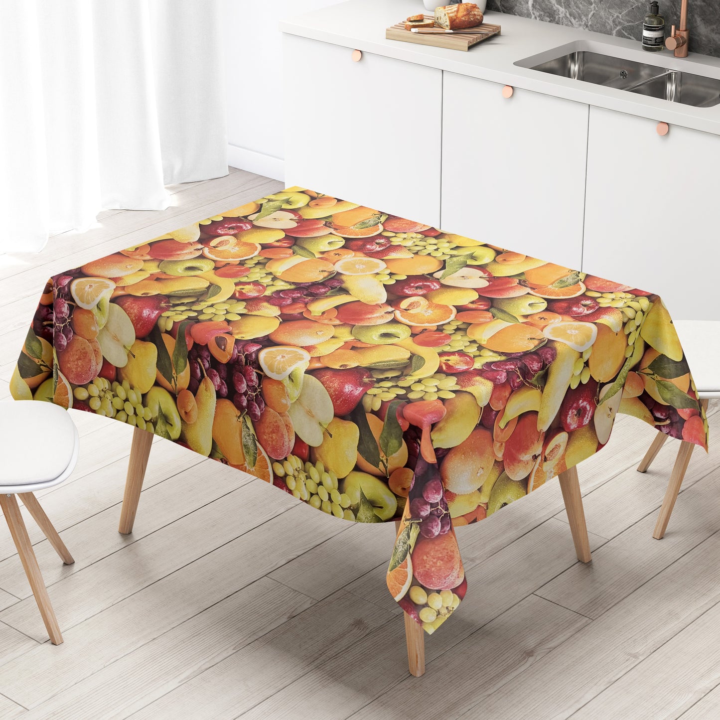 Wachstuch Tischdecke Obst Früchte