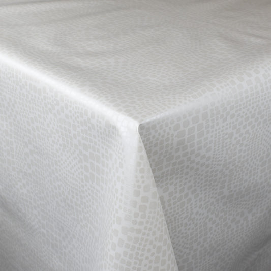 Wachstuch Tischdecke C144161 Pearl weiß eckig rund oval