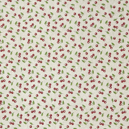 Baumwoll Tischdecke Kirschen