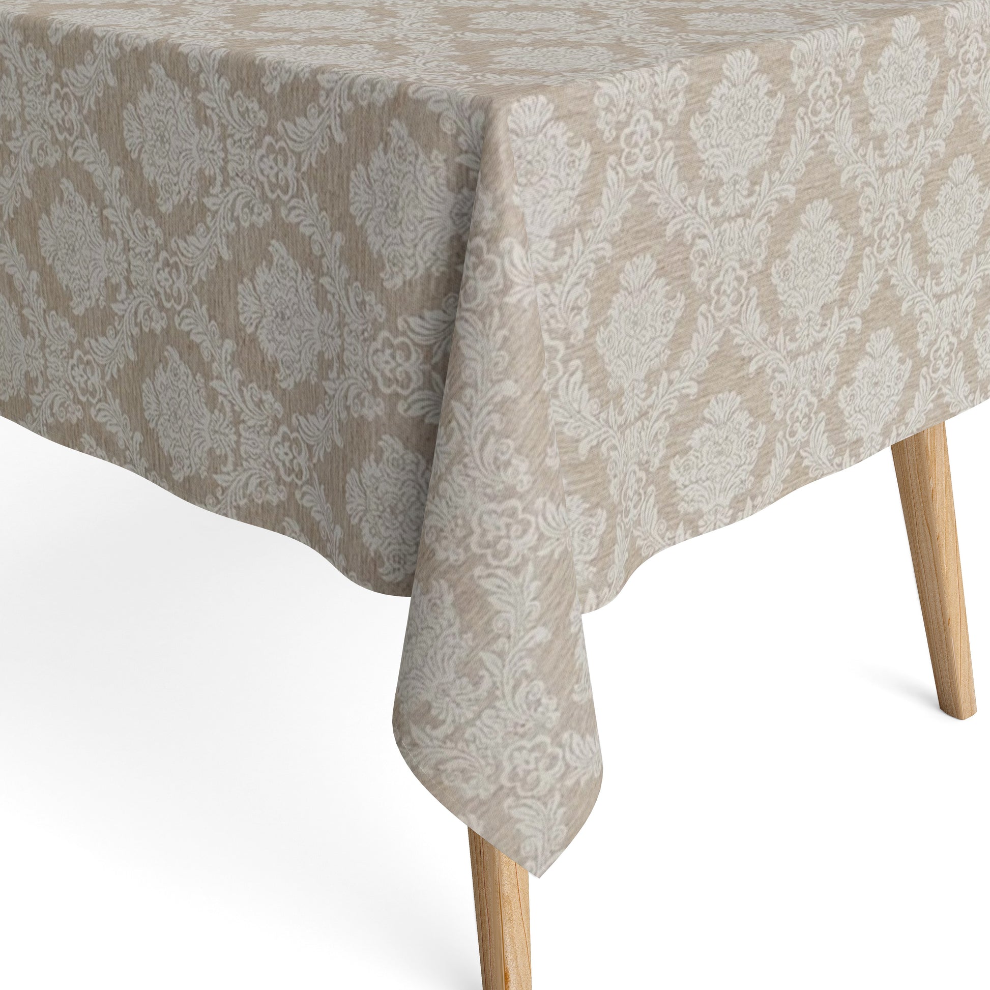 Baumwoll Tischdecke Barock Ornamente 