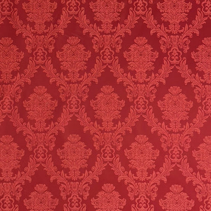 Baumwoll Tischdecke Ornamente rot