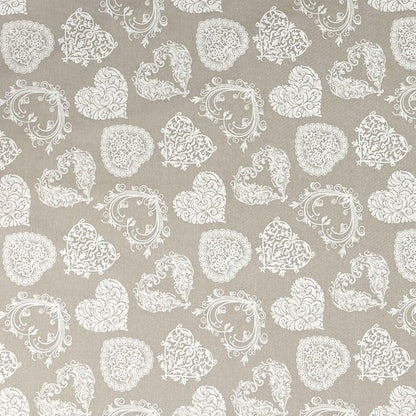 beschichtete Baumwolle Herzen Ornamante 