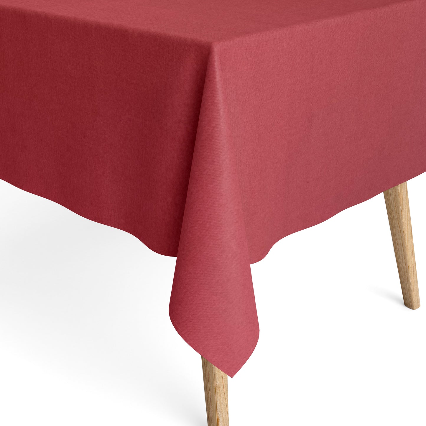 Baumwolltischdecke bordeauxfarben