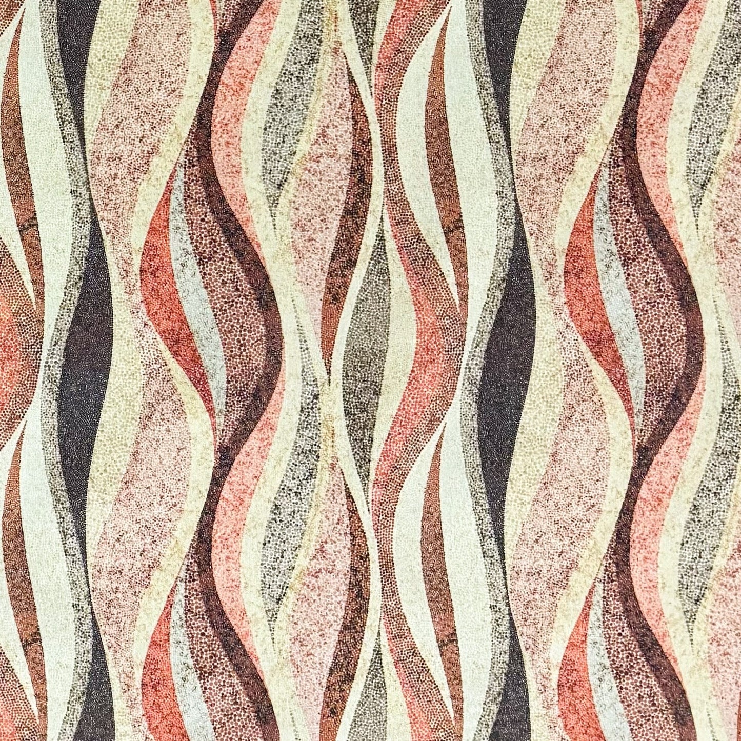 Baumwoll Tischdecke Wellen 