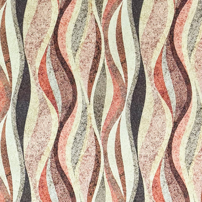 Baumwoll Tischdecke Wellen 