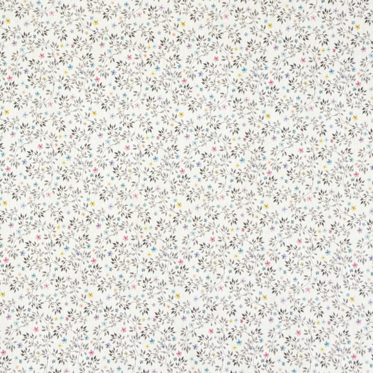 Nappe jacquard en coton enduit antitache DG123 vrilles florales carrée ronde ovale