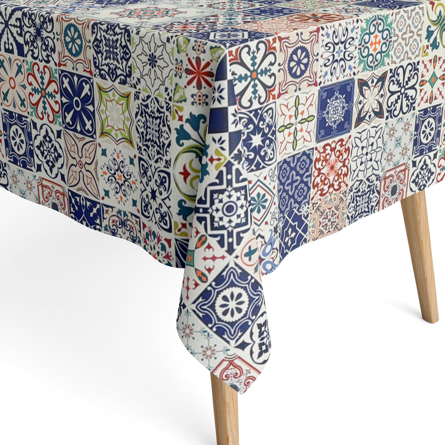 Baumwoll Tischdecke Mosaik