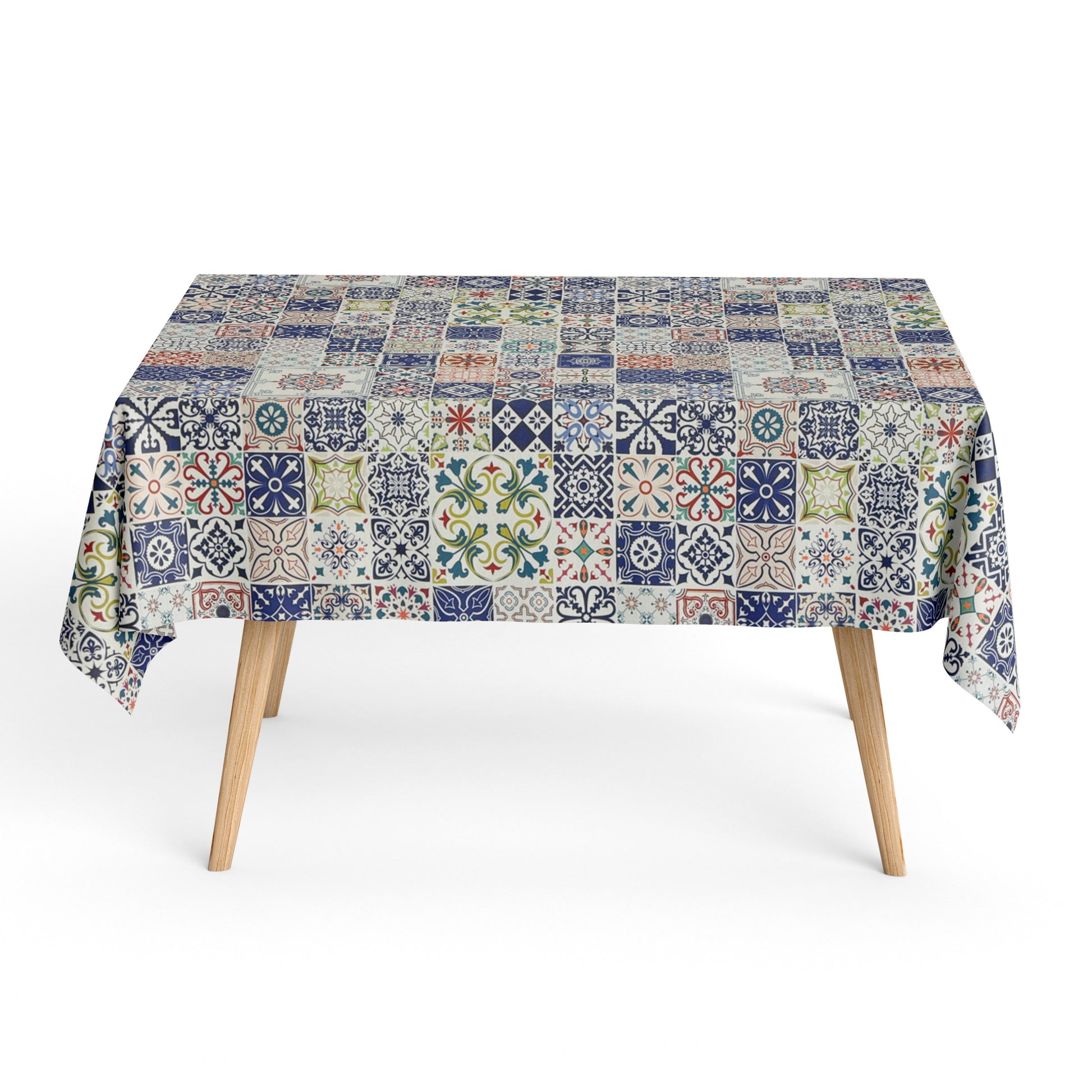 Baumwoll Tischdecke Mosaik
