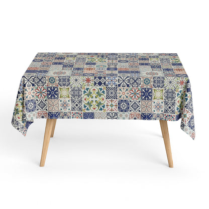 Baumwoll Tischdecke Mosaik