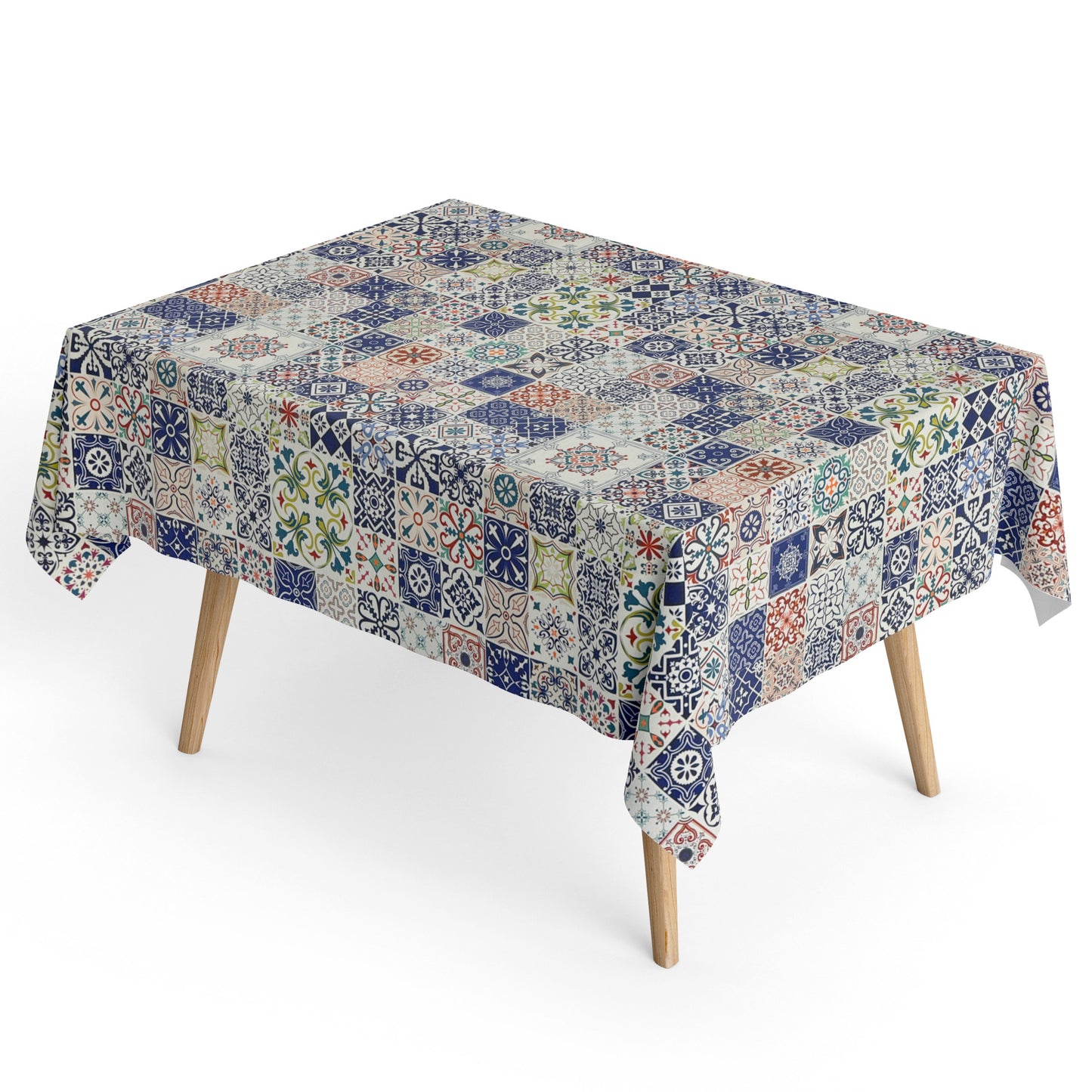 Baumwoll Tischdecke Mosaik