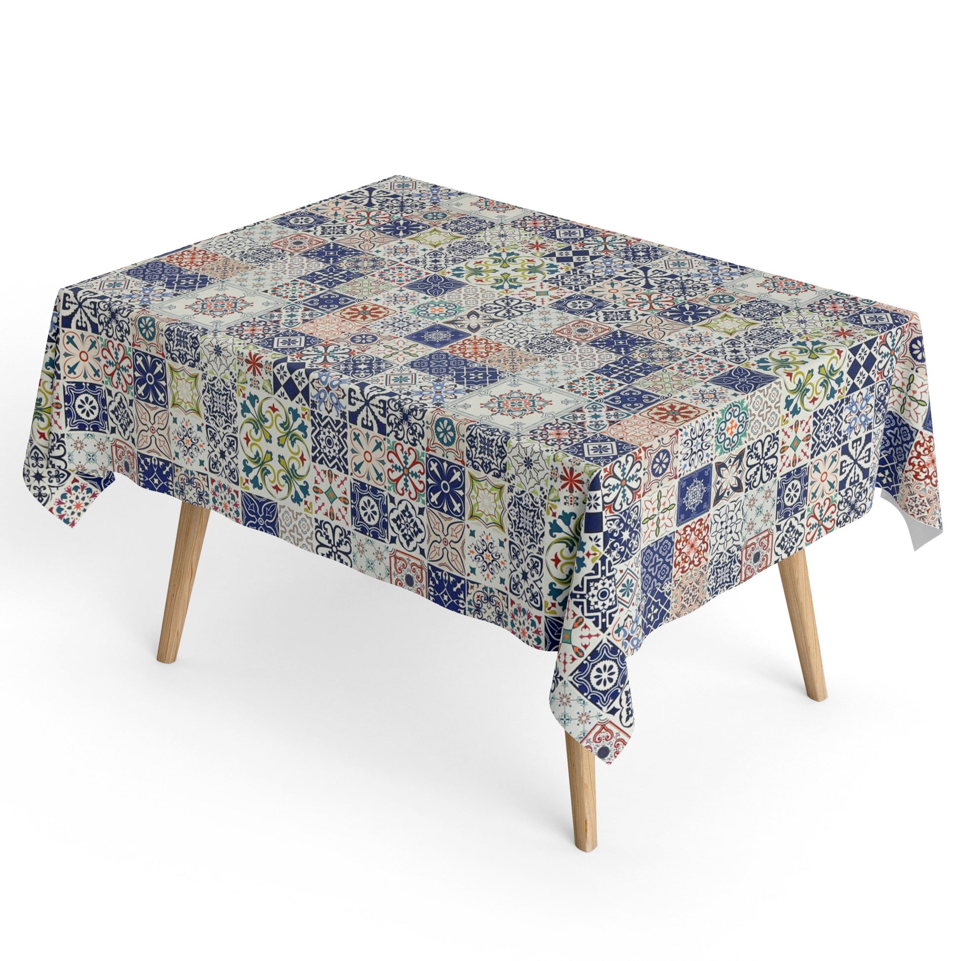 Baumwoll Tischdecke Mosaik