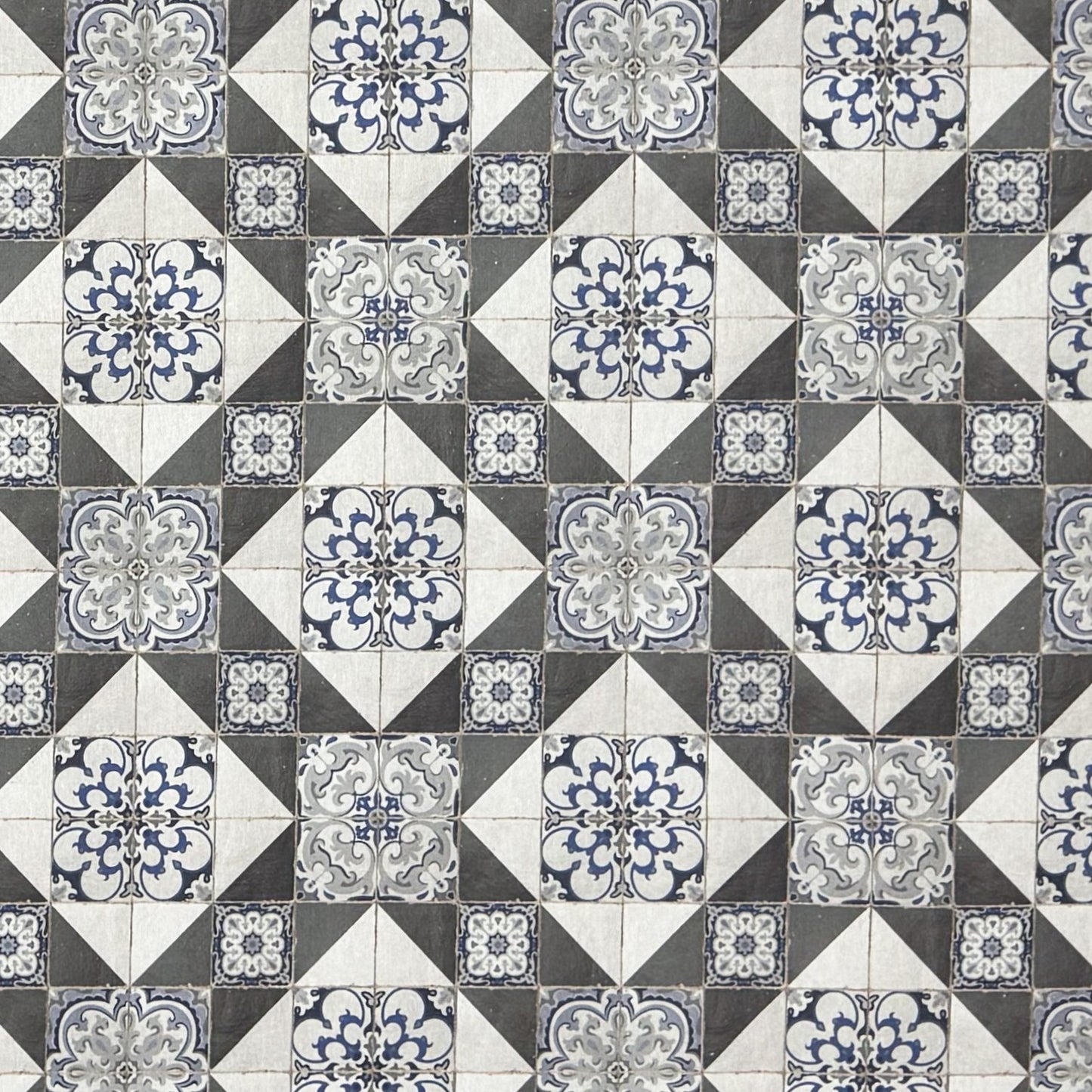 Beschichtete Baumwoll Tischdecke Mosaik