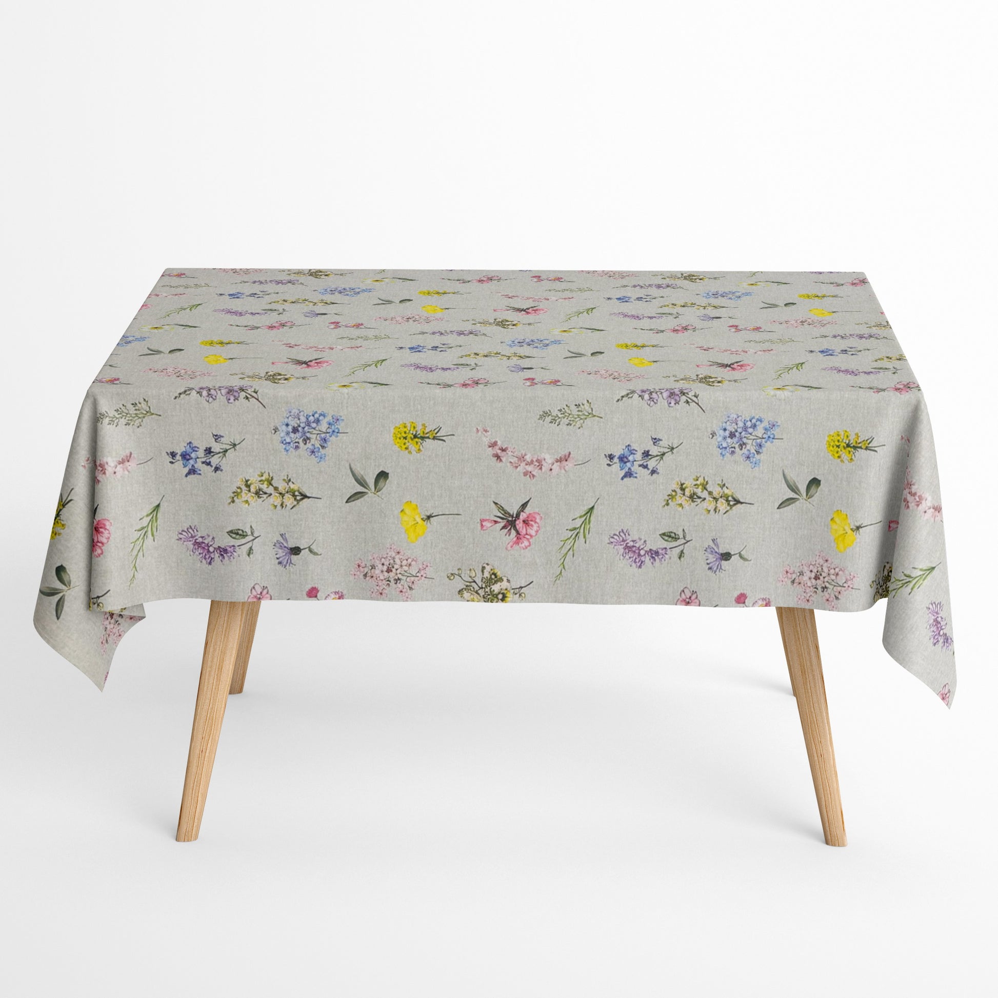 Baumwoll Tischdecke Blumenwiese