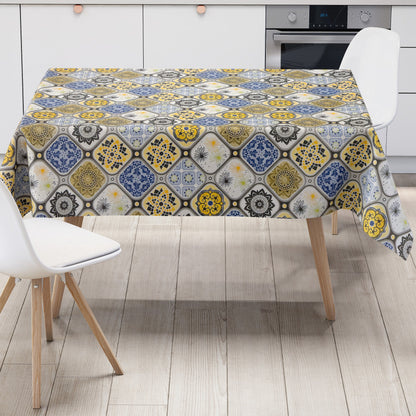 Wachstuch Tischdecke Mosaik und Fliesen