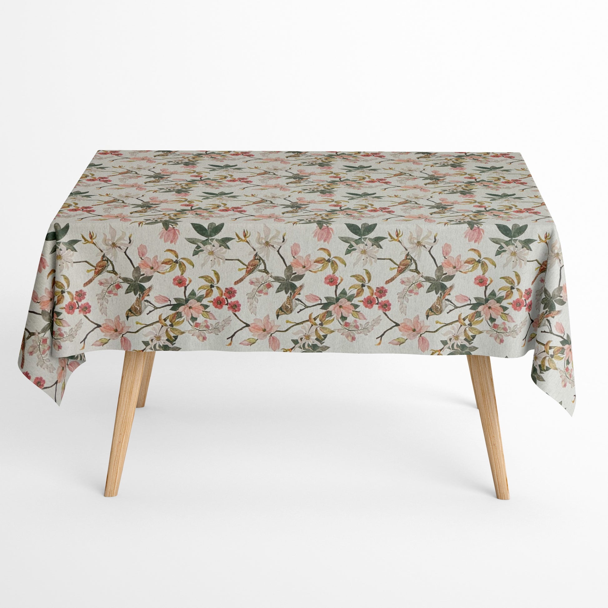 Baumwoll Tischdecke Magnolie